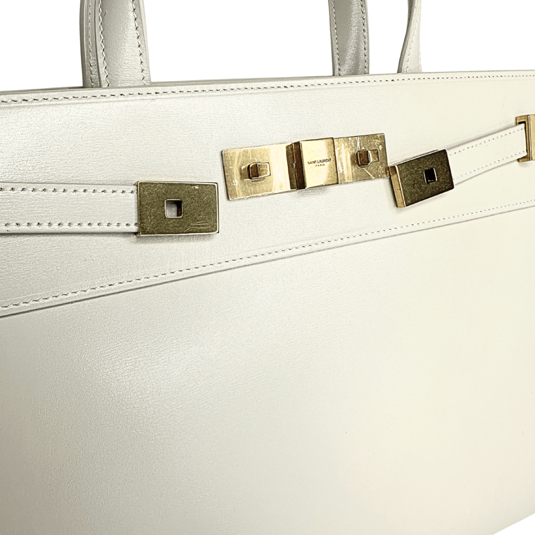 Saint Laurent Leather Manhattan Top Handle Bag