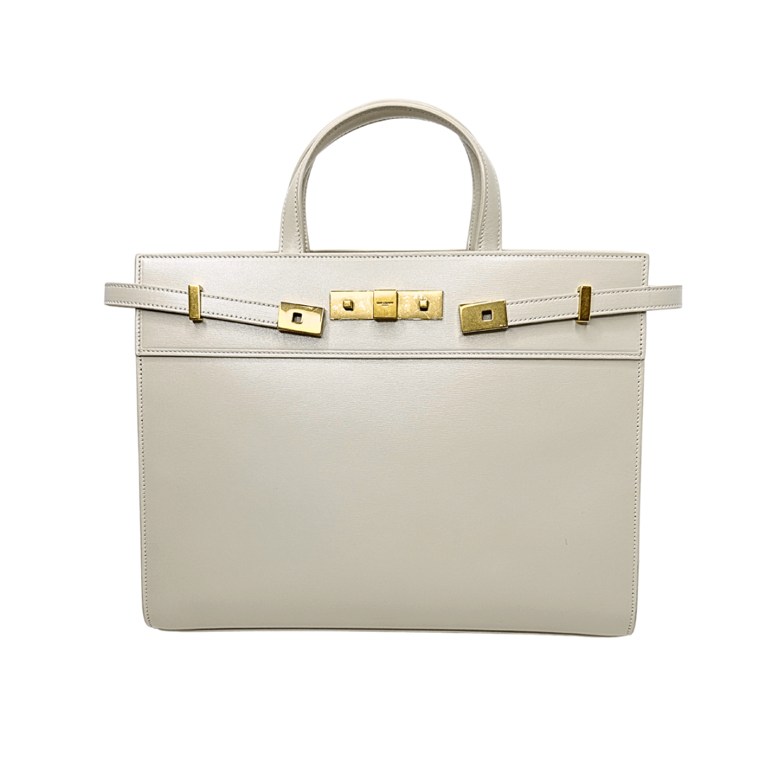 Saint Laurent Leather Manhattan Top Handle Bag