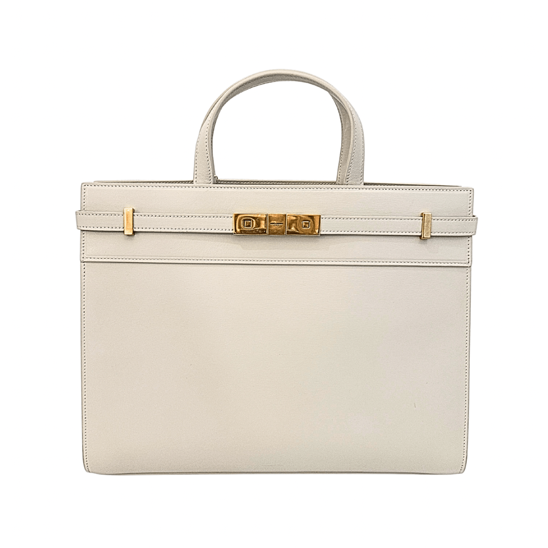 Saint Laurent Leather Manhattan Top Handle Bag