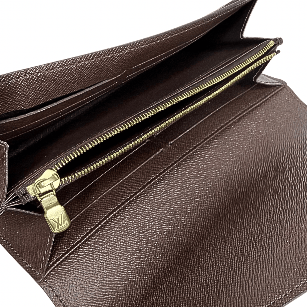 Louis Vuitton Damier Ebene Sarah Envelope Wallet