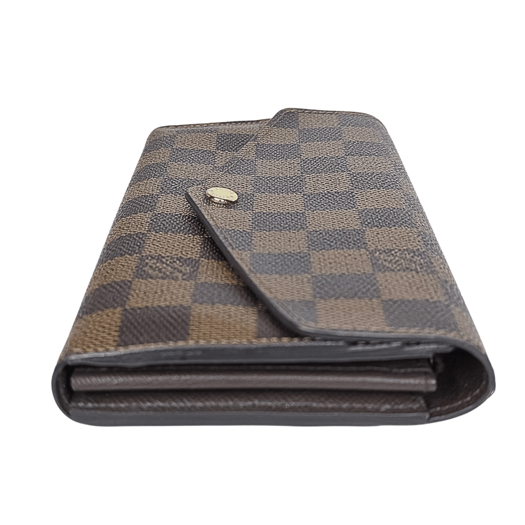 Louis Vuitton Damier Ebene Sarah Envelope Wallet