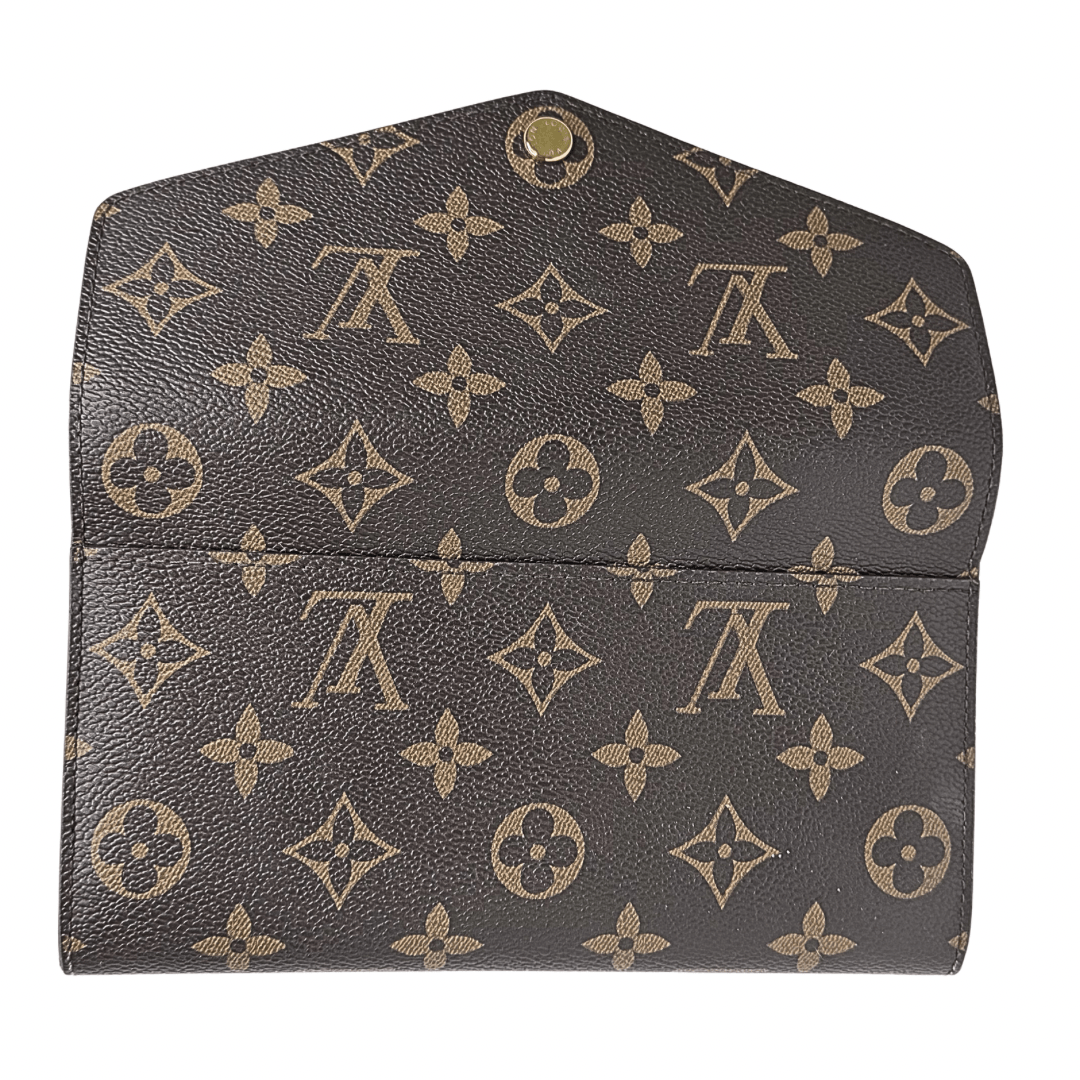 Louis Vuitton Monogram Sarah Envelope Wallet