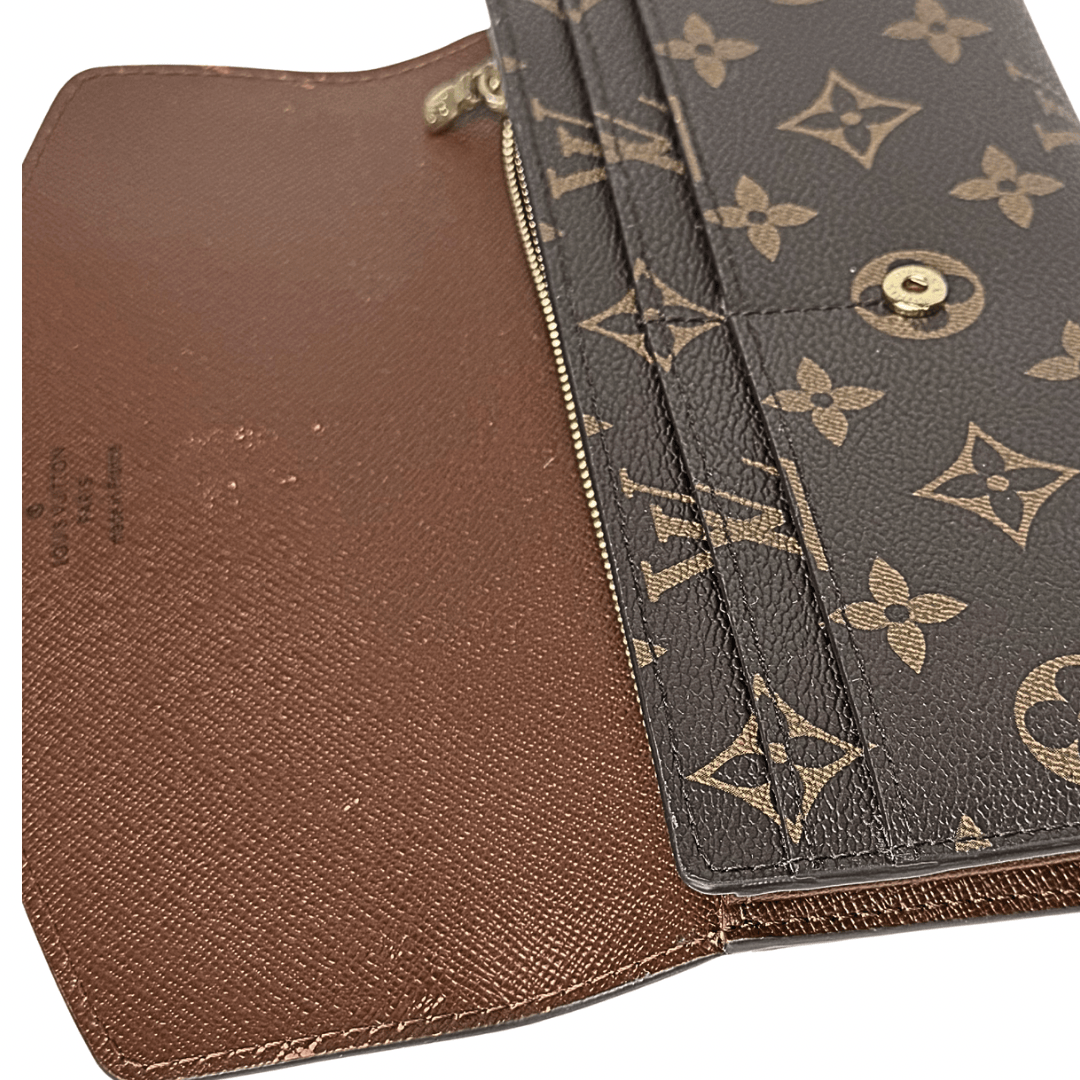 Louis Vuitton Monogram Sarah Envelope Wallet
