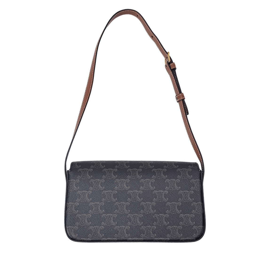 Celine Monogram Triomphe Small Shoulder Bag