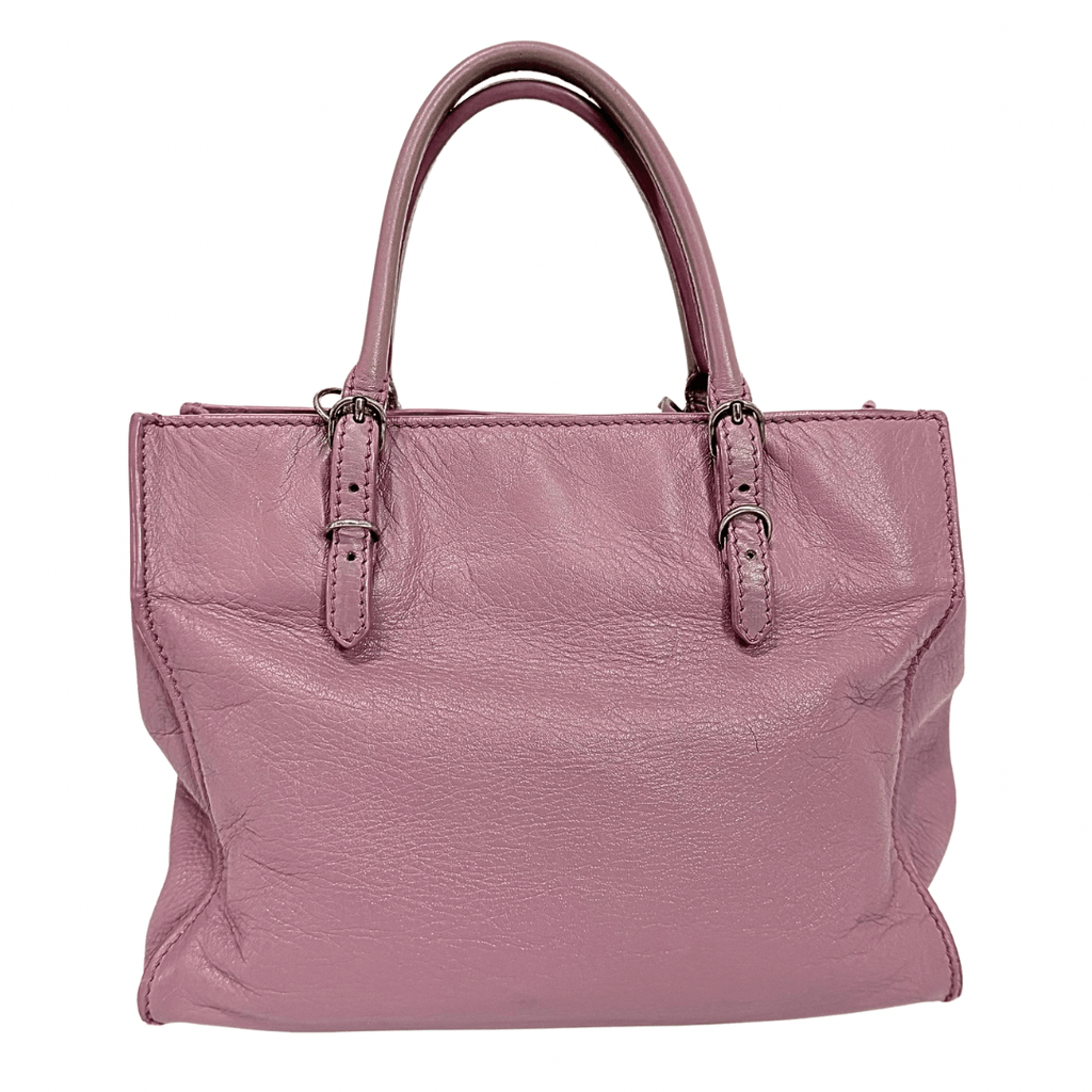 Balenciaga Papier Leather Mini Tote