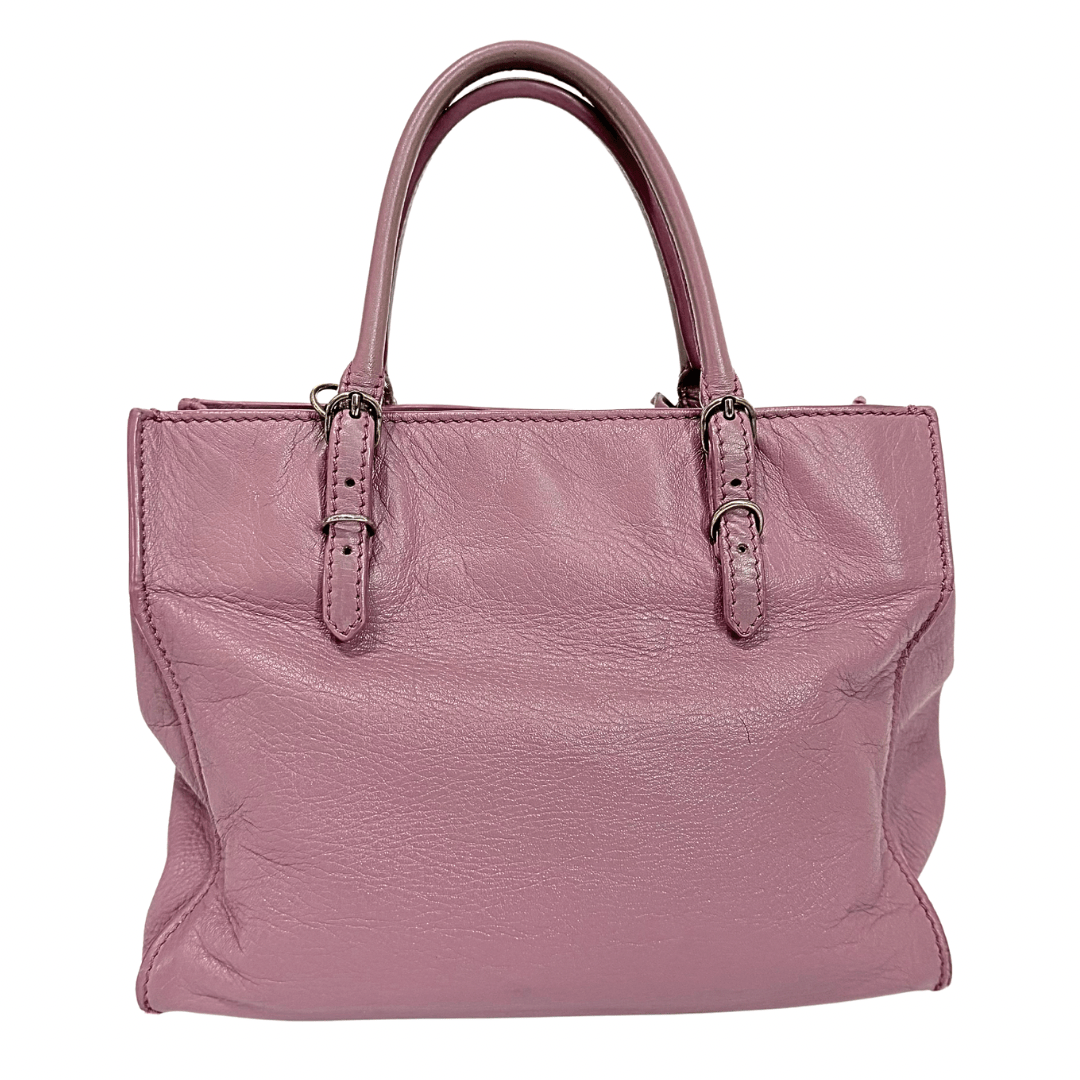 Balenciaga Papier Leather Mini Tote
