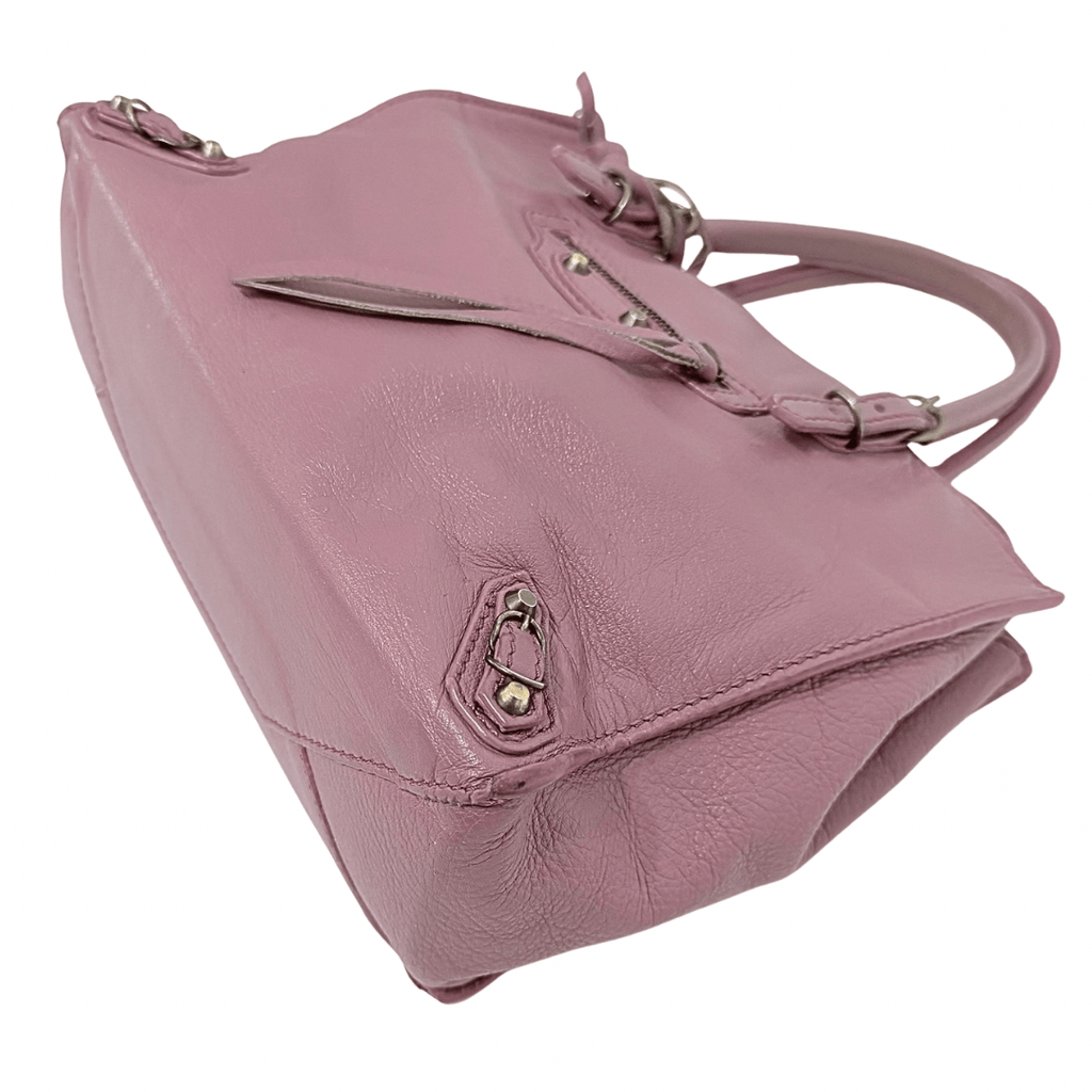 Balenciaga Papier Leather Mini Tote