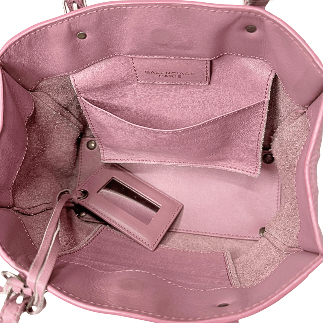 Balenciaga Papier Leather Mini Tote