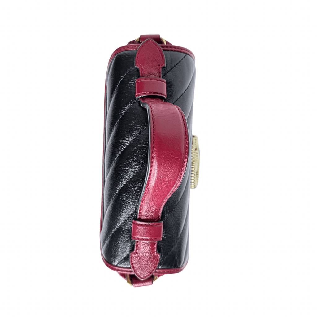 Gucci Double G Marmont Top Handle Flap Bag
