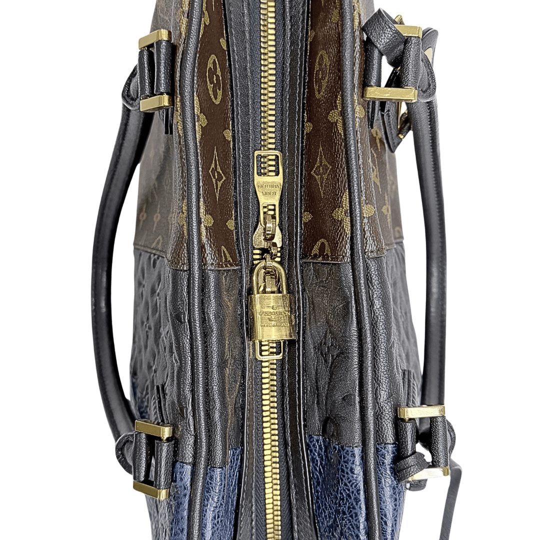 Louis Vuitton Marine Monogram Blocks Tote
