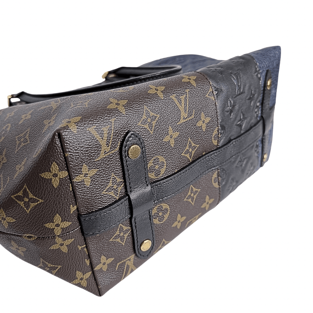 Louis Vuitton Marine Monogram Blocks Tote