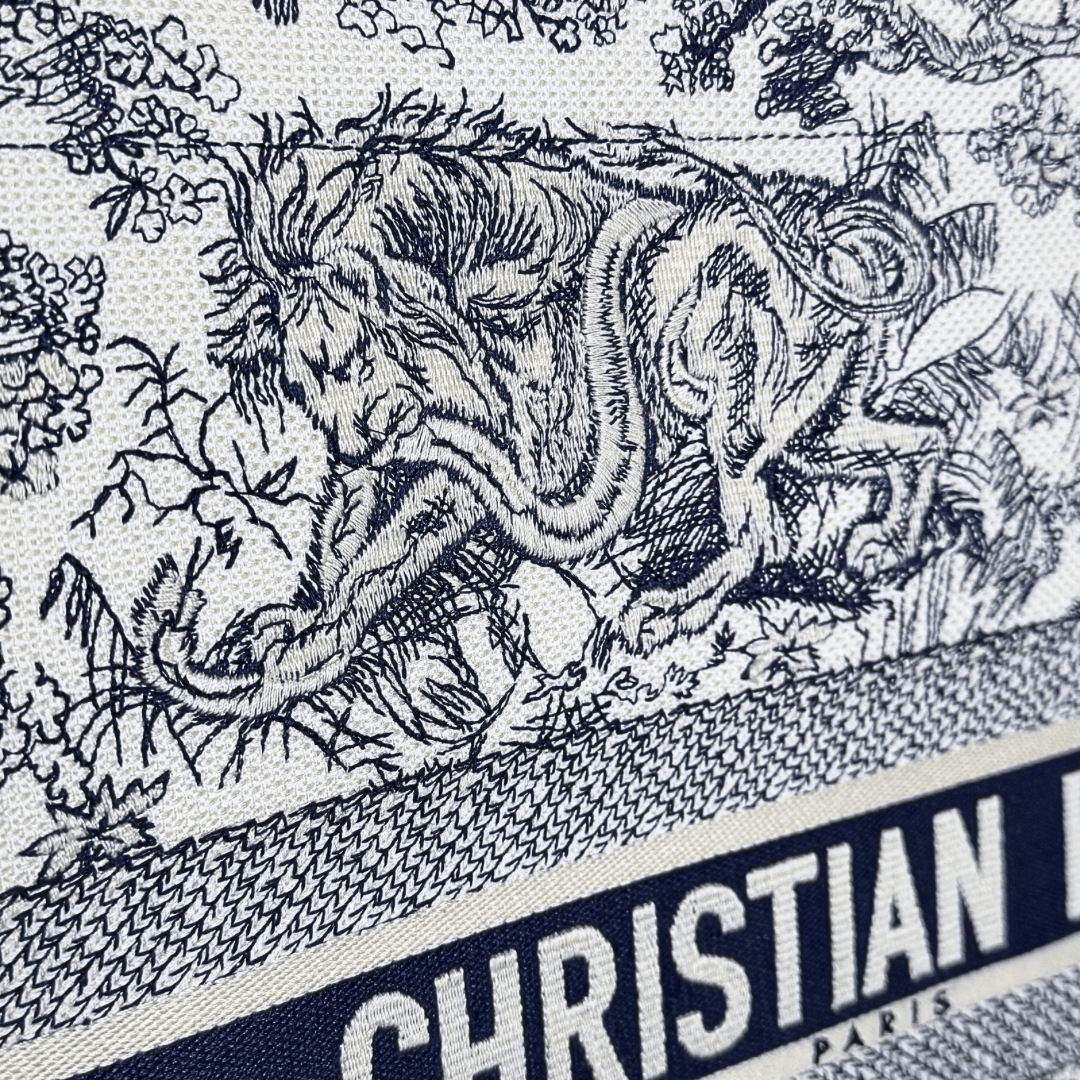 Dior Large Toile de Jouy Book Tote