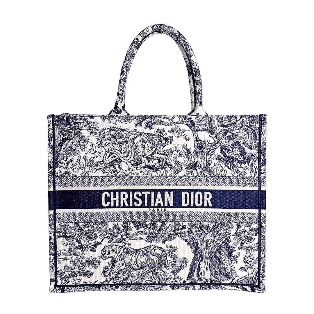 Dior Large Toile de Jouy Book Tote
