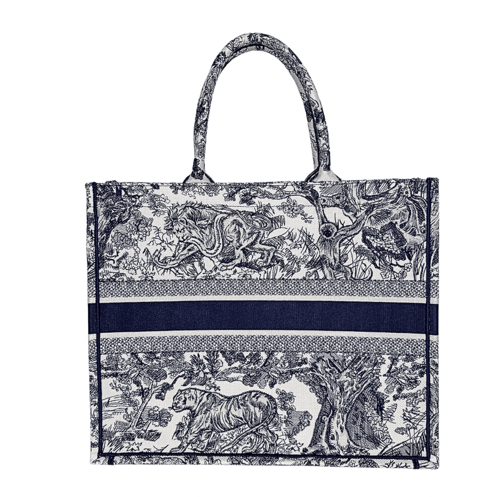 Dior Large Toile de Jouy Book Tote