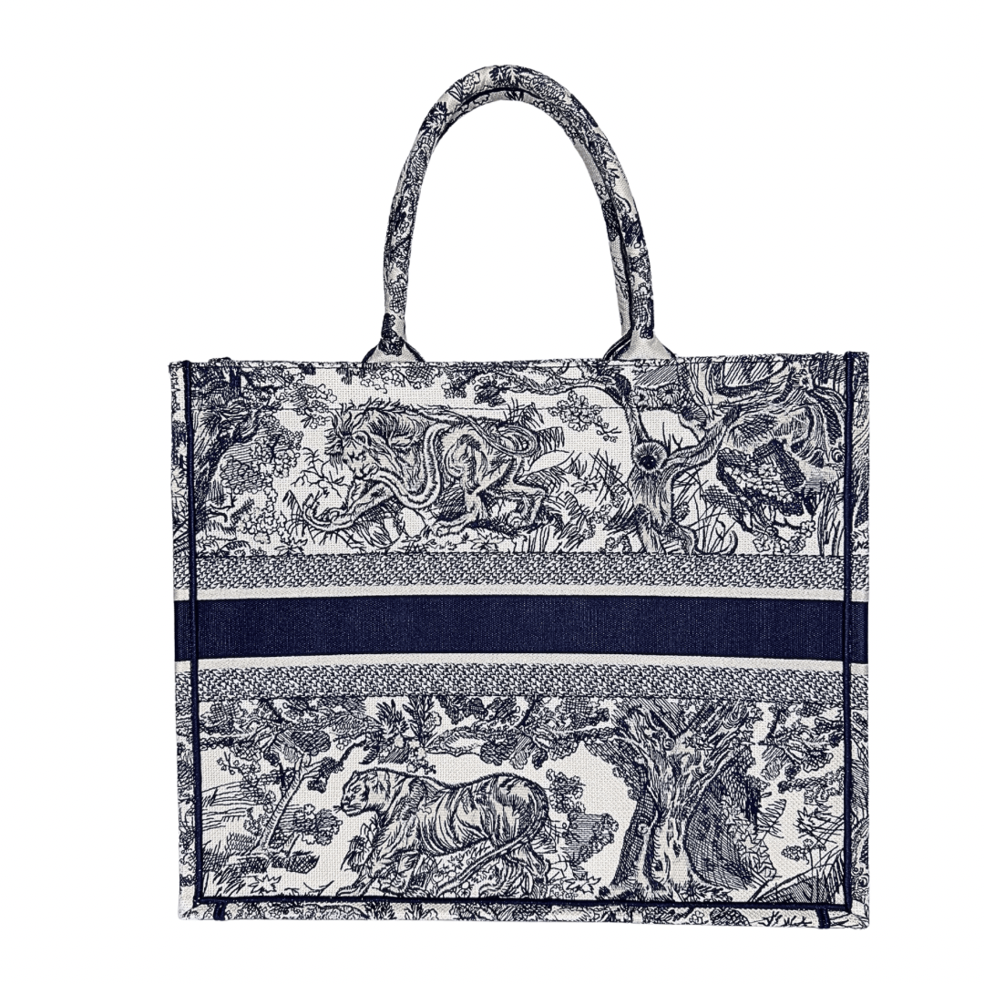 Dior Large Toile de Jouy Book Tote