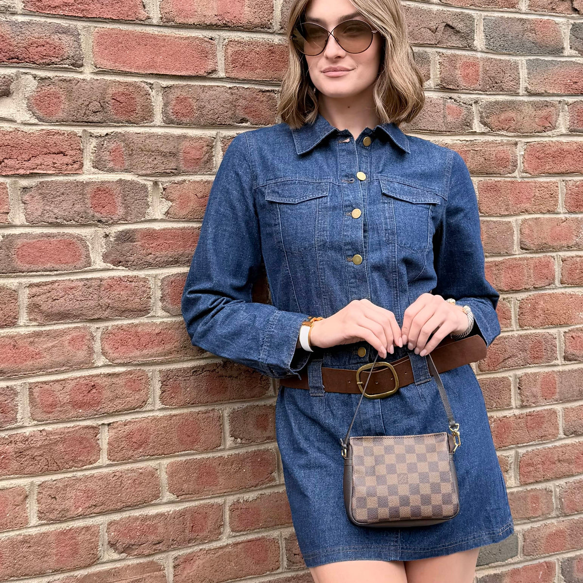 Louis Vuitton Damier Ebene Trousse Pochette