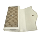 Gucci GG Canvas & Leather Continental Logo Wallet