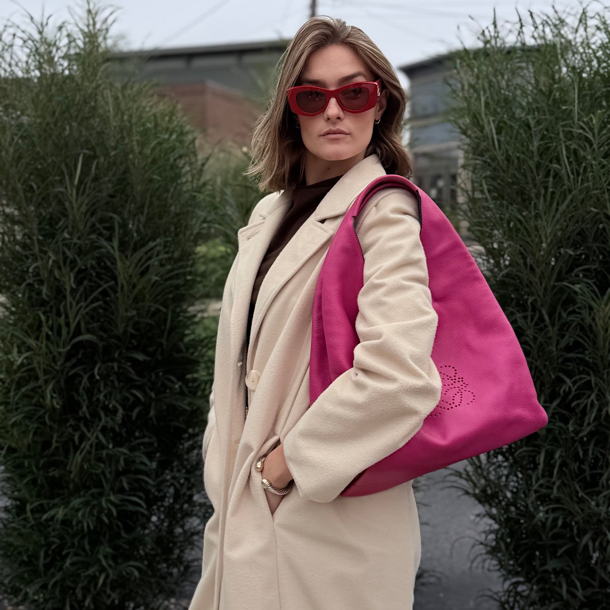 Loewe Anagram Dunas Shoulder Bag