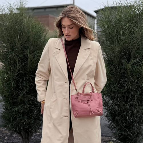 Balenciaga Papier Leather A4 Mini Tote
