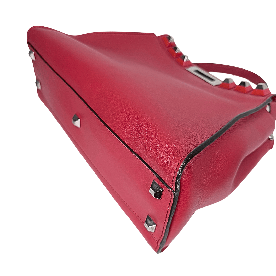 Fendi Medium Studded Peekaboo Handle Bag