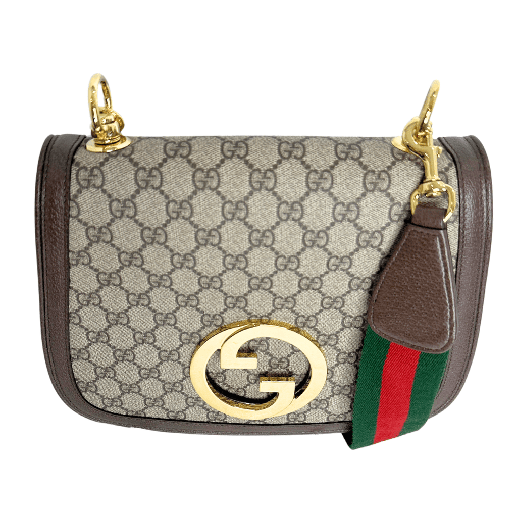Gucci GG Supreme Interlocking G Blondie Bag