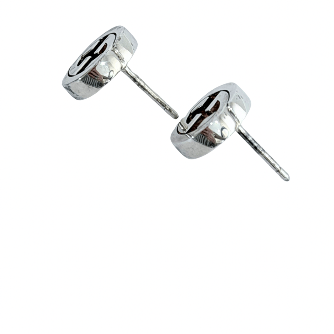 Gucci Interlocking G Sterling Post Earrings