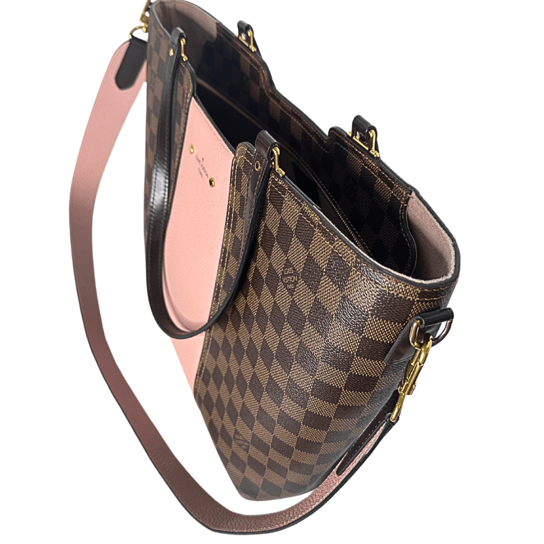 Louis Vuitton Damier Ebene Jersey Tote w/ Strap