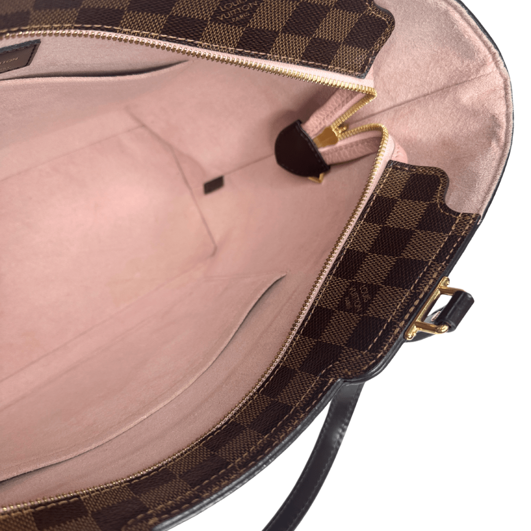 Louis Vuitton Damier Ebene Jersey Tote w/ Strap
