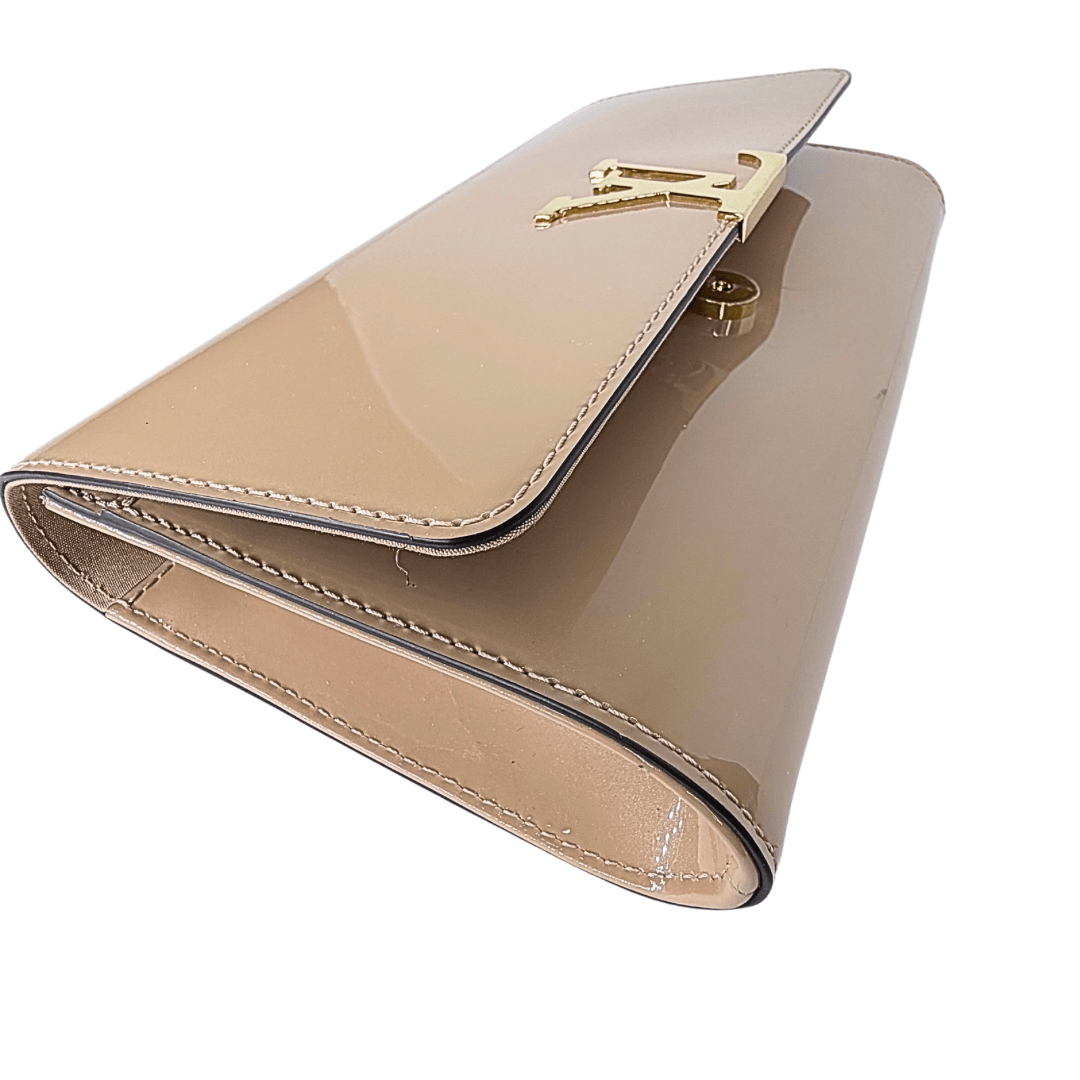 Louis Vuitton Vernis Patent Leather Louise Clutch