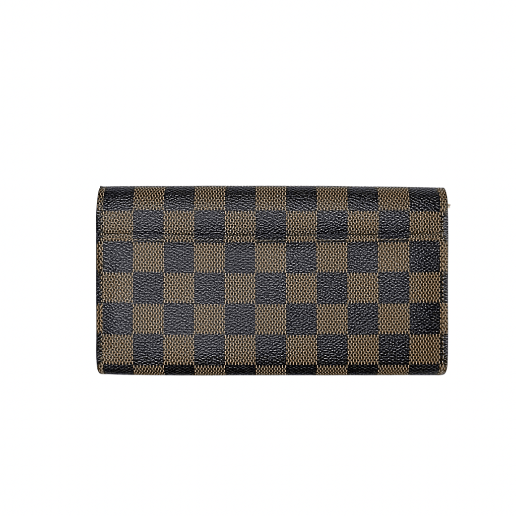 Louis Vuitton Damier Ebene Sarah Wallet