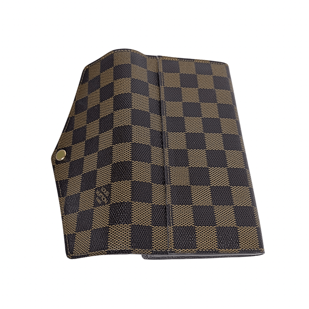 Louis Vuitton Damier Ebene Sarah Wallet