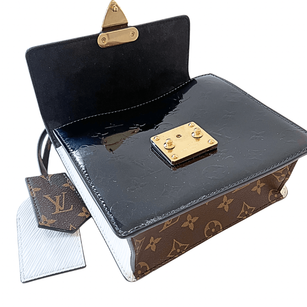 Louis Vuitton Monogram Vernis Spring Street Top Handle Bag
