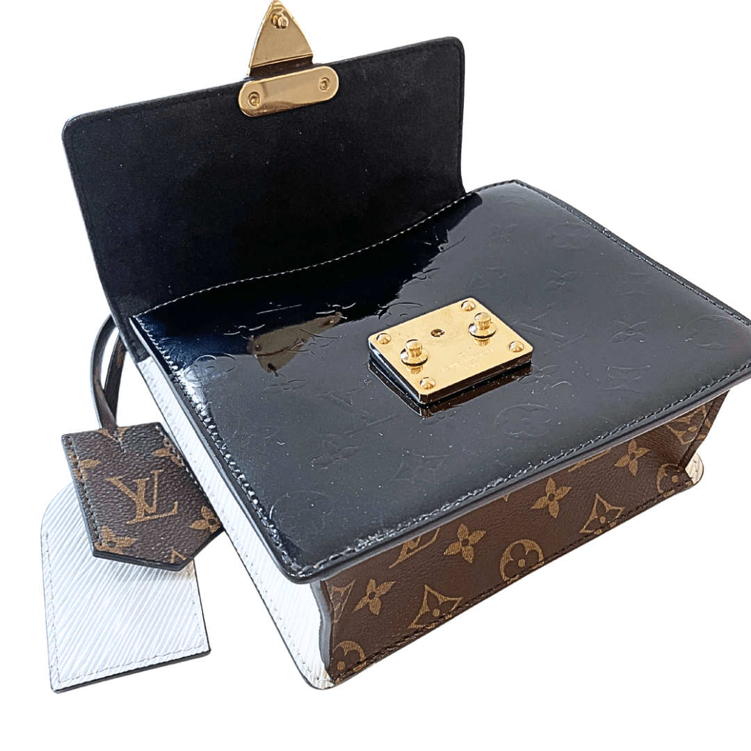 Louis Vuitton Monogram Vernis Spring Street Top Handle Bag