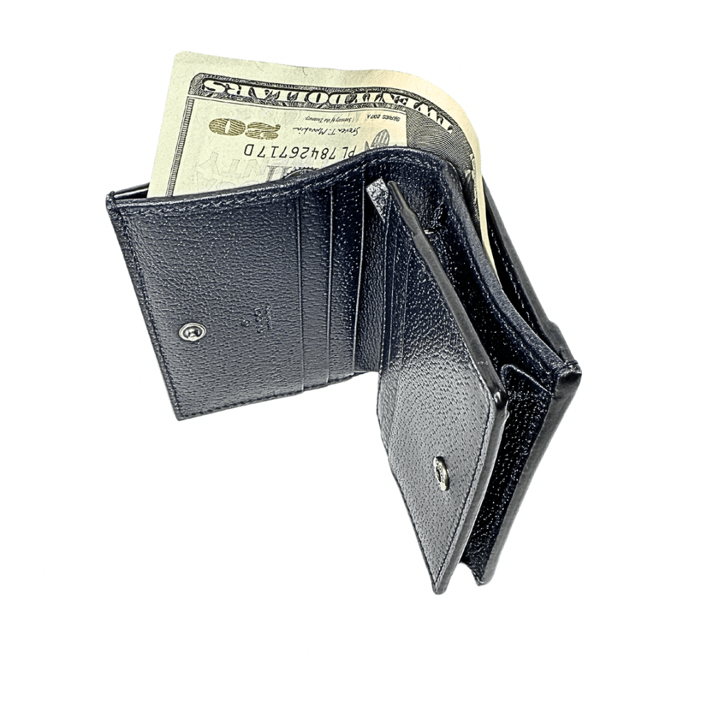 Gucci GG Supreme Compact Wallet