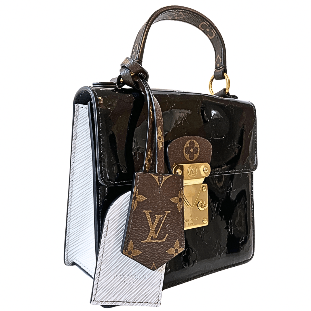 Louis Vuitton Monogram Vernis Spring Street Top Handle Bag