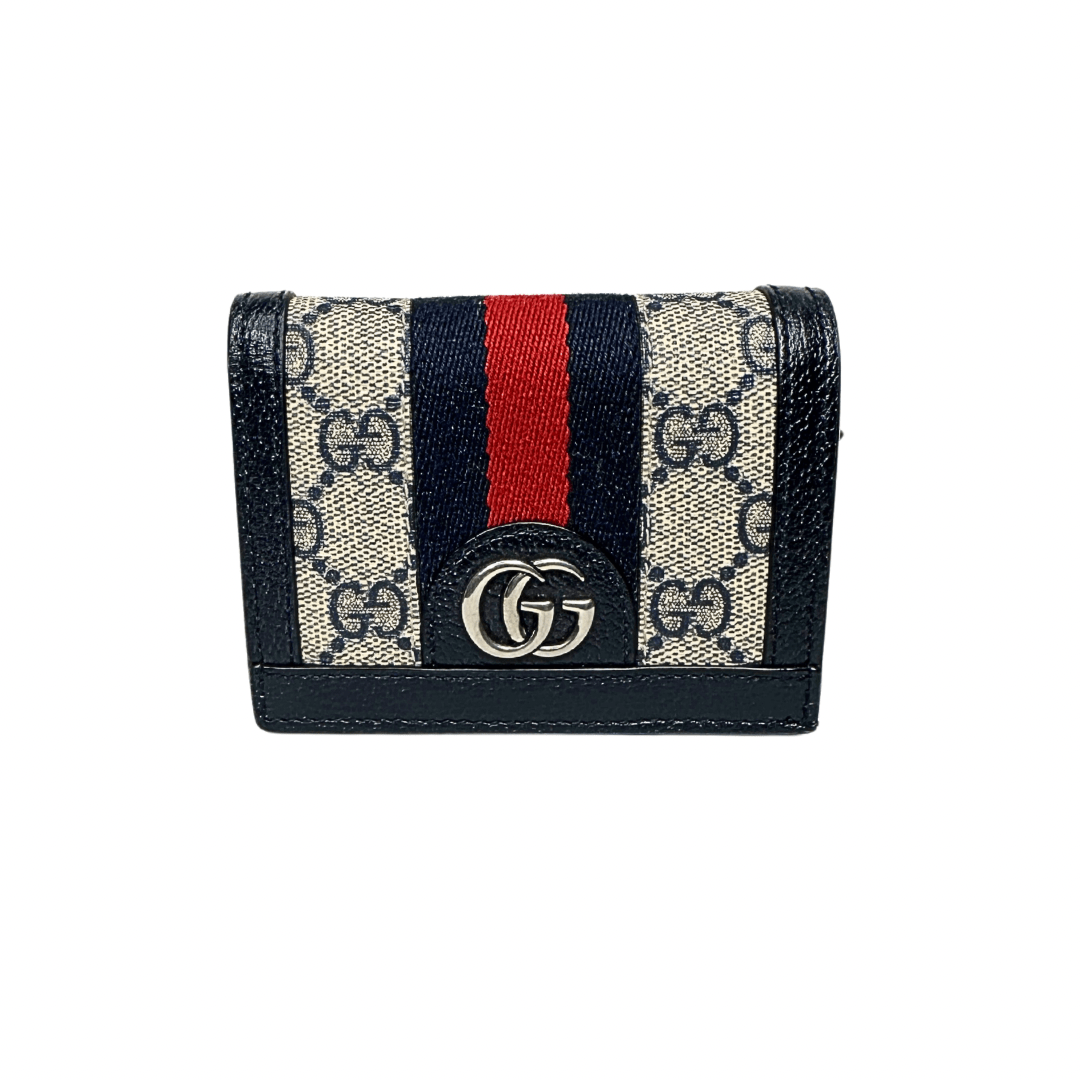 Gucci GG Supreme Compact Wallet