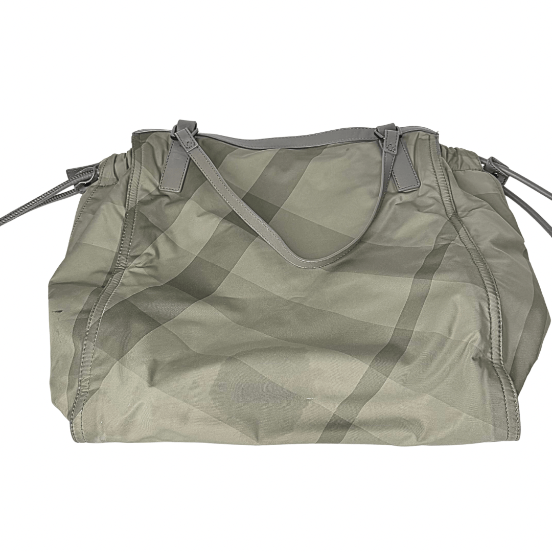 Burberry Novacheck Nylon Buckleigh Tote