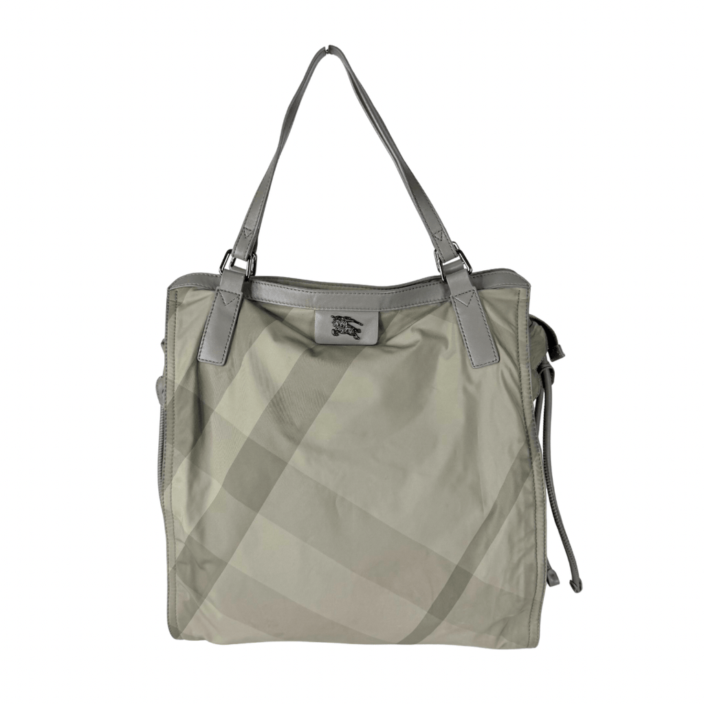 Burberry Novacheck Nylon Buckleigh Tote