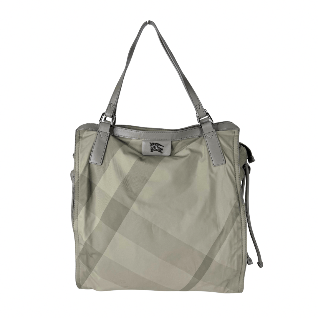 Burberry Novacheck Nylon Buckleigh Tote