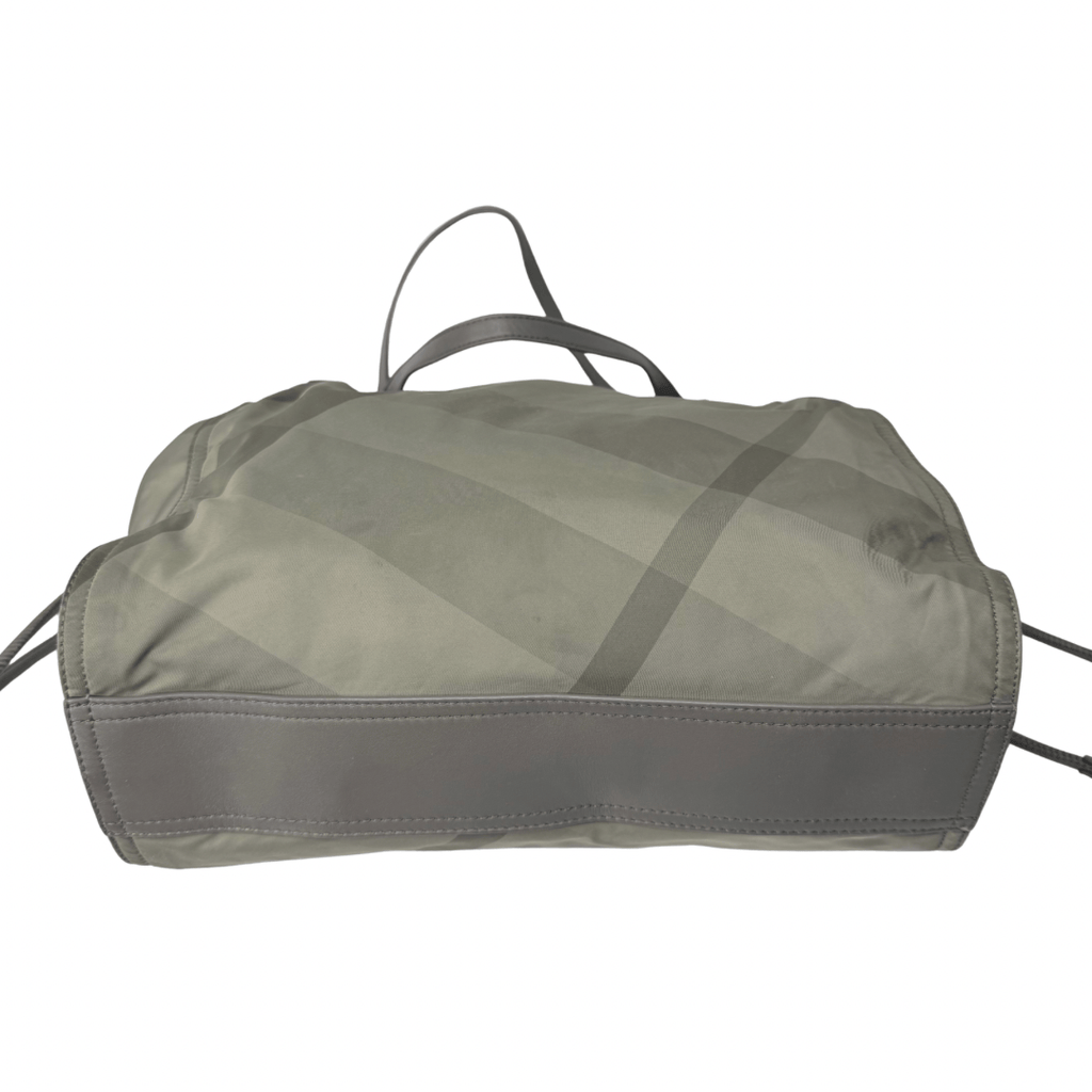 Burberry Novacheck Nylon Buckleigh Tote
