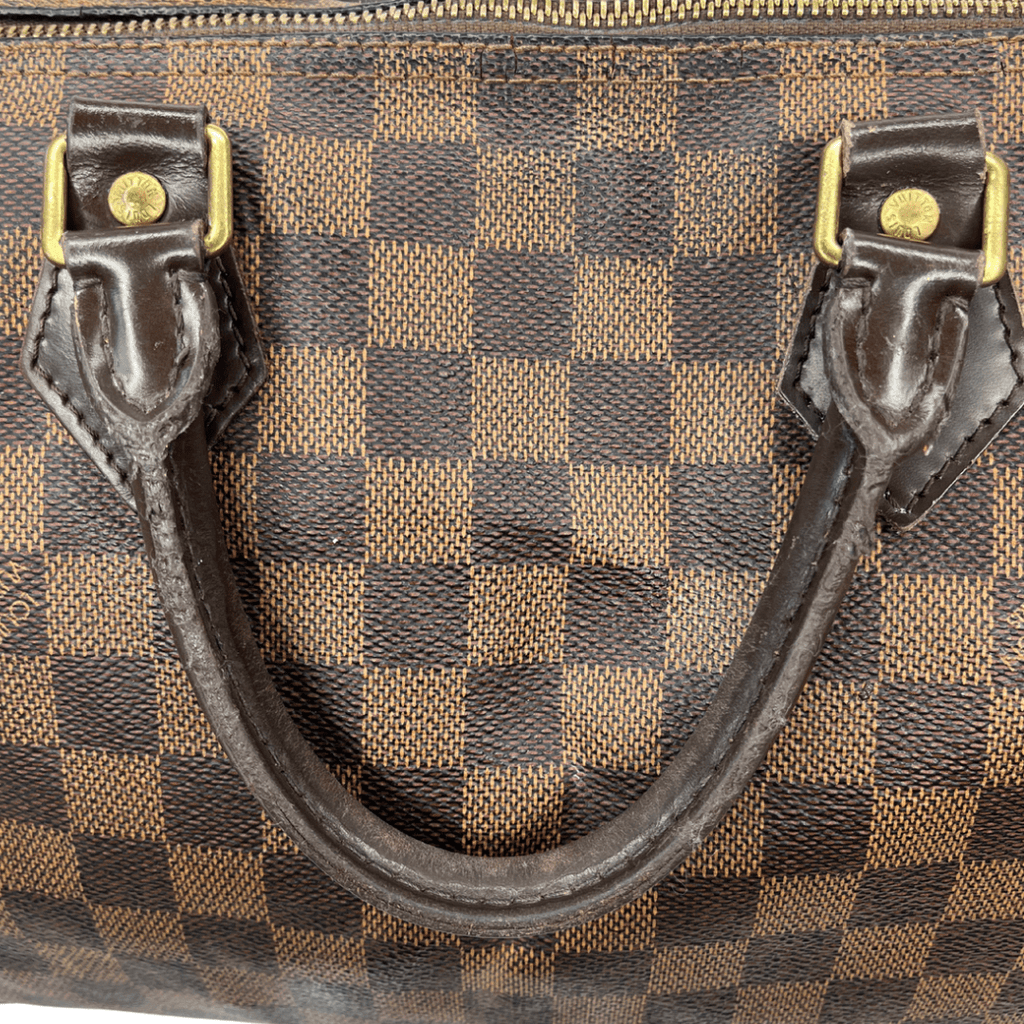 Speedy 30 Damier Real Vs Fake Louis Vuitton Damier Ebene Speedy 30 Bag