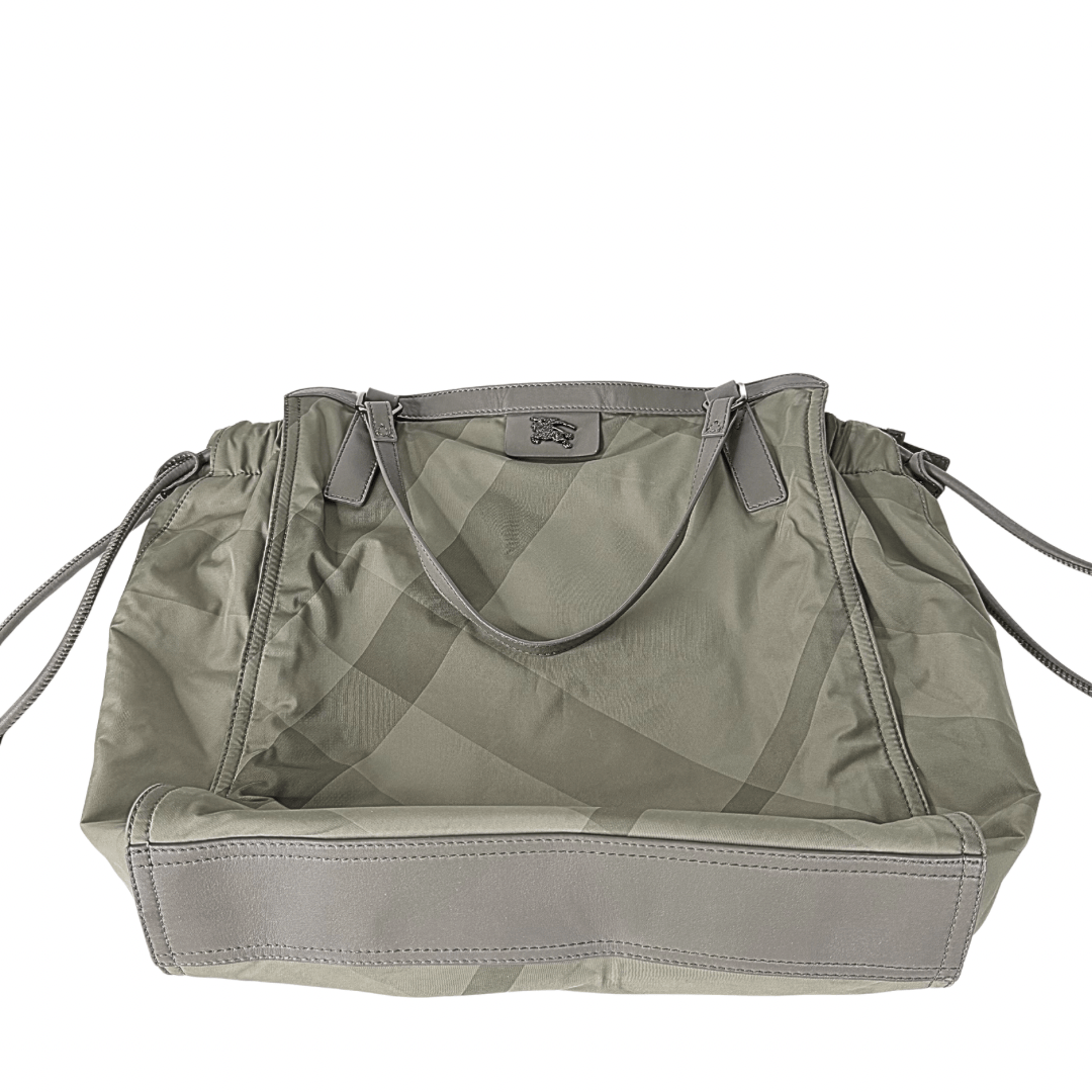Burberry Novacheck Nylon Buckleigh Tote