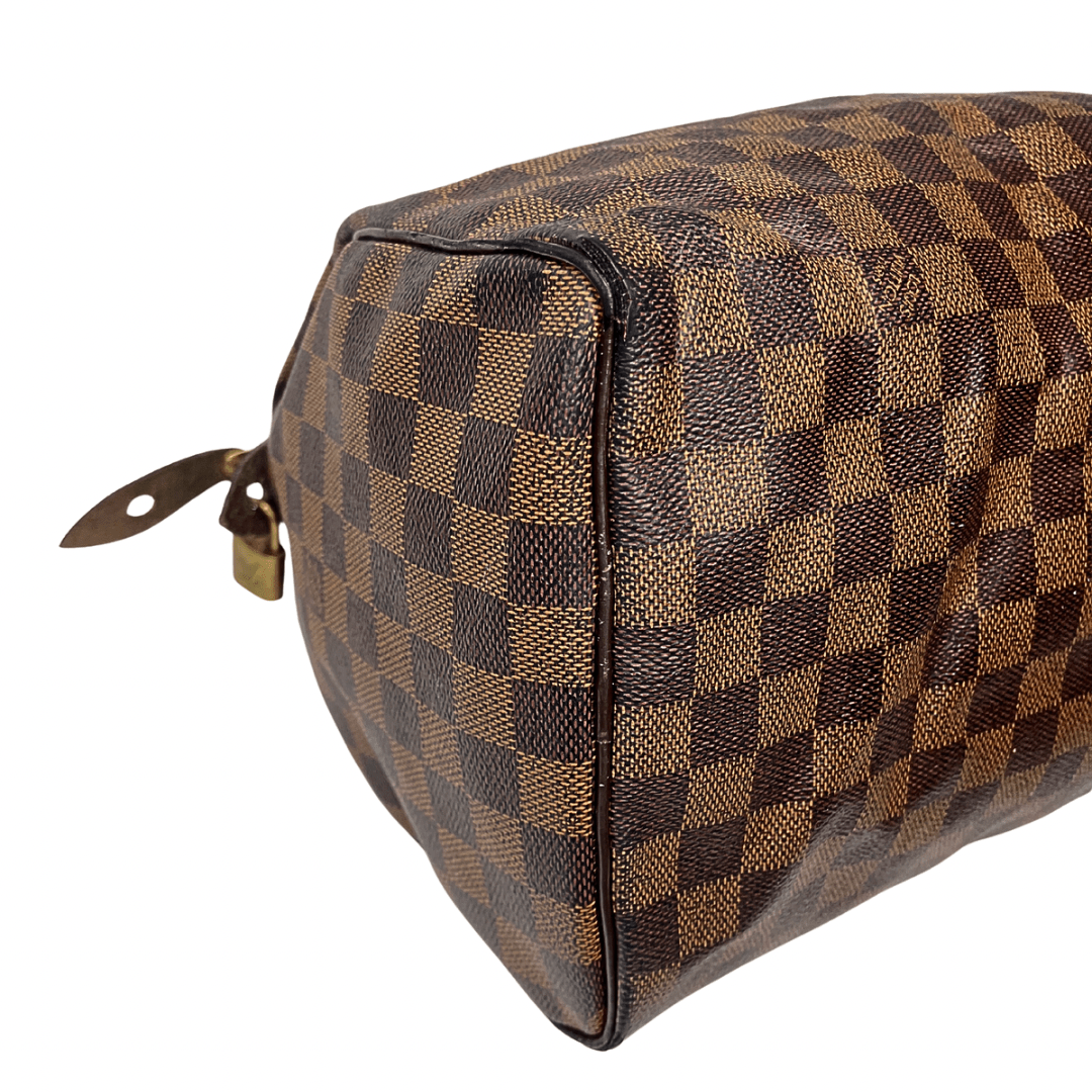 Louis Vuitton Damier Ebene Speedy 30 Bag