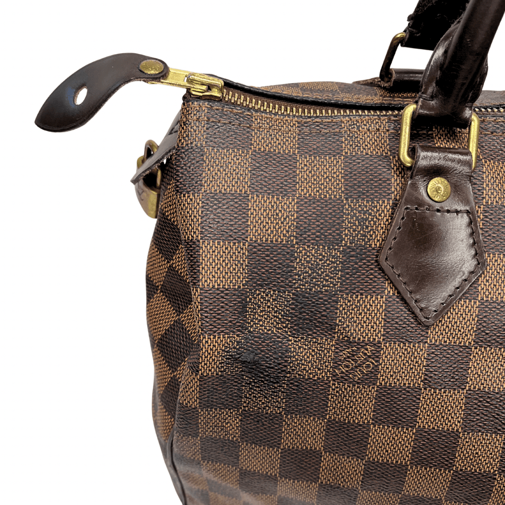 Louis Vuitton Damier Ebene Speedy 30 Bag