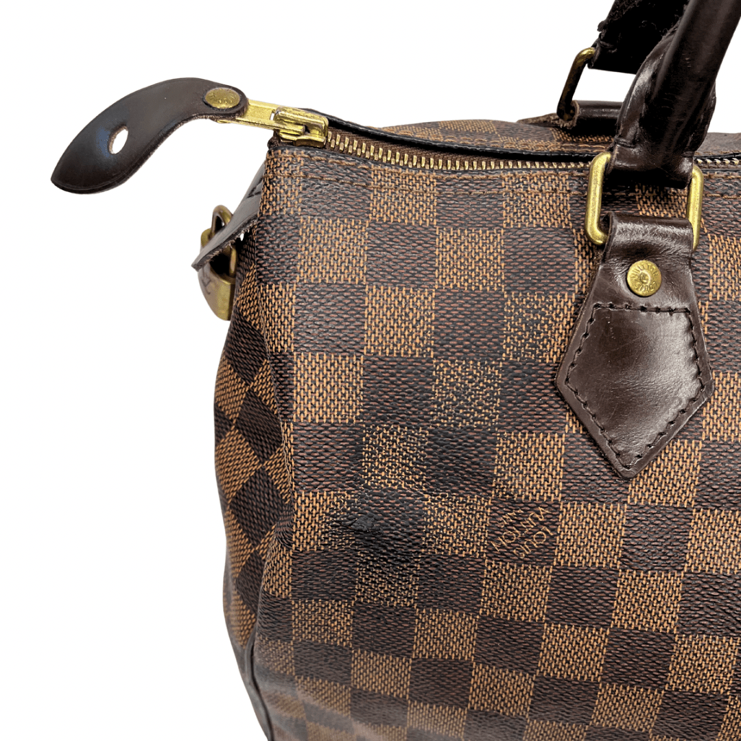 Louis Vuitton Damier Ebene Speedy 30 Bag