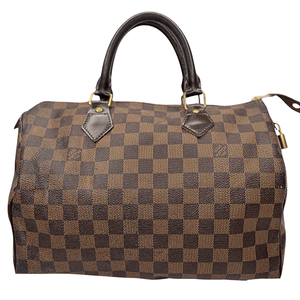 Louis Vuitton Damier Ebene Speedy 30 Bag