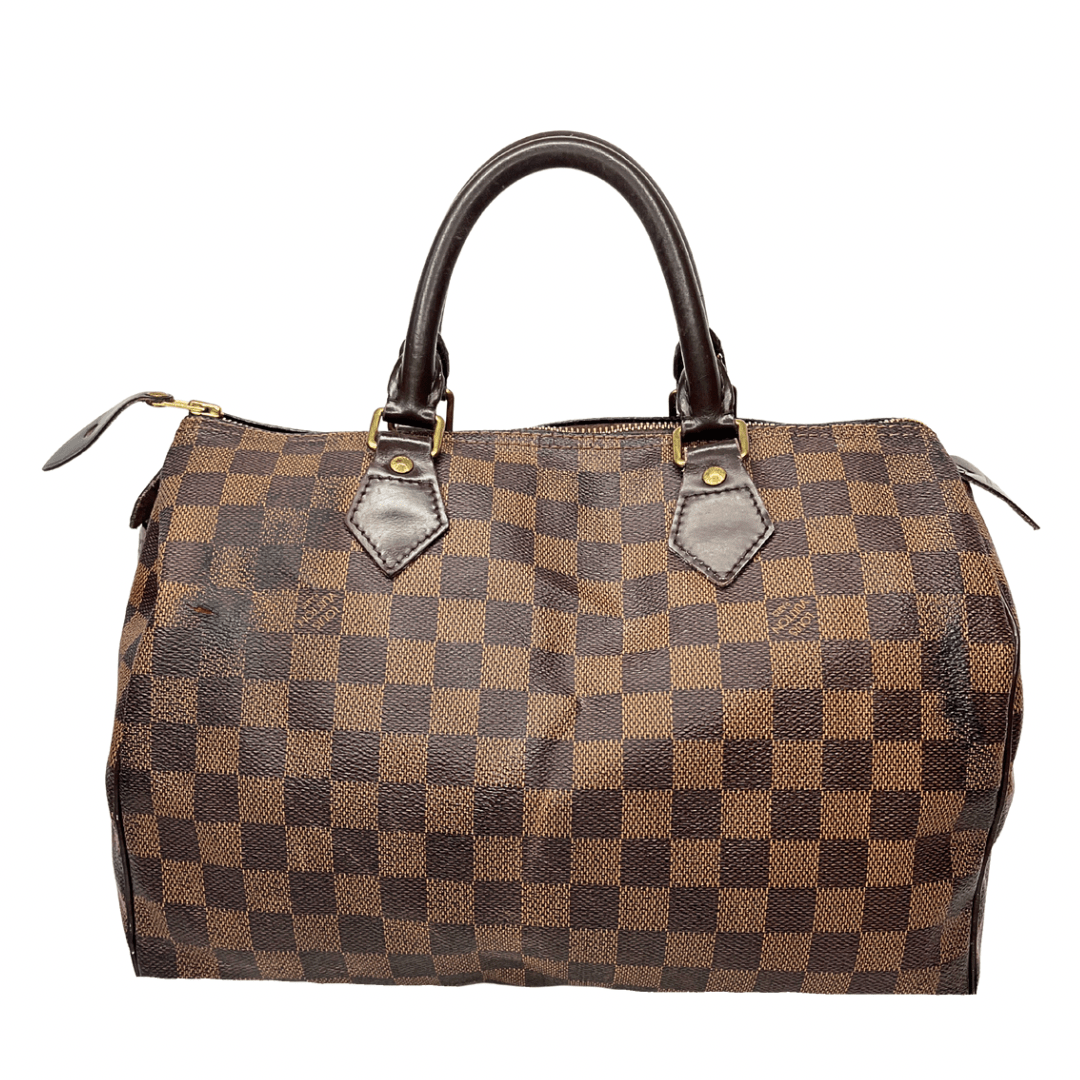 Louis Vuitton Damier Ebene Speedy 30 Bag