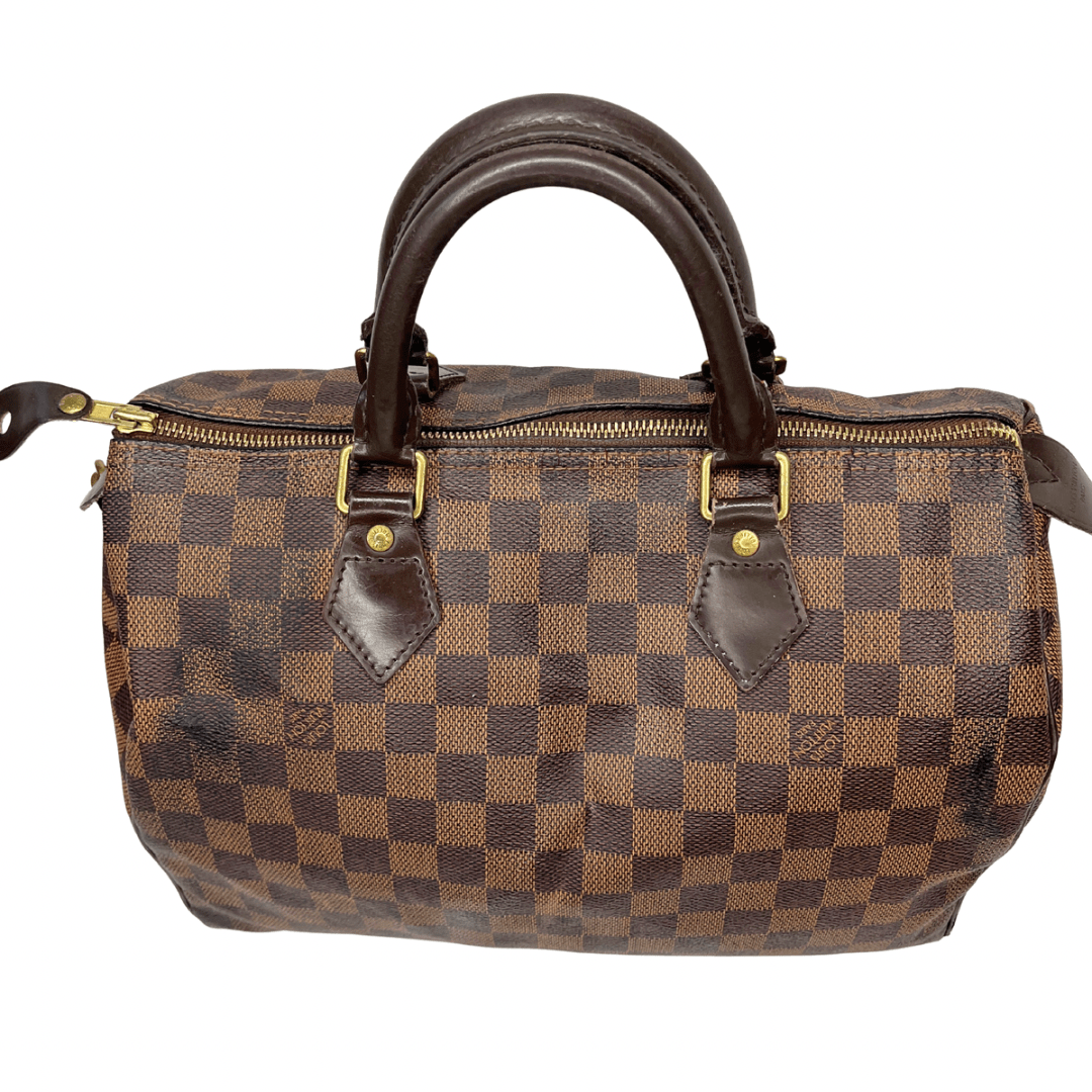 Louis Vuitton Damier Ebene Speedy 30 Bag