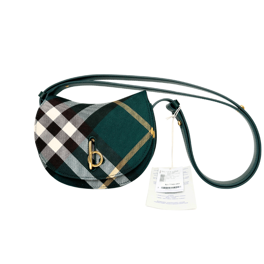 Burberry Check Mini Rocking Horse Crossbody