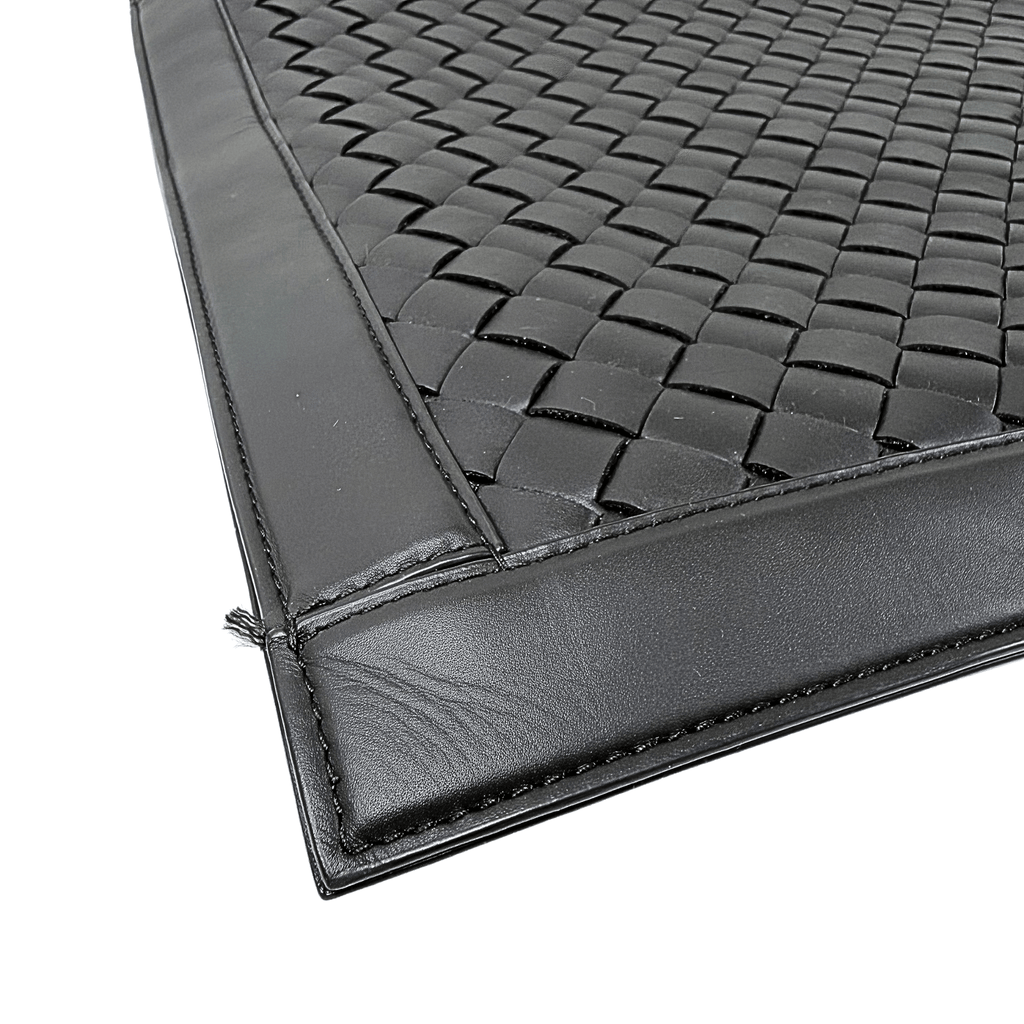 Bottega Veneta Intrecciato Leather Documents Zip Case